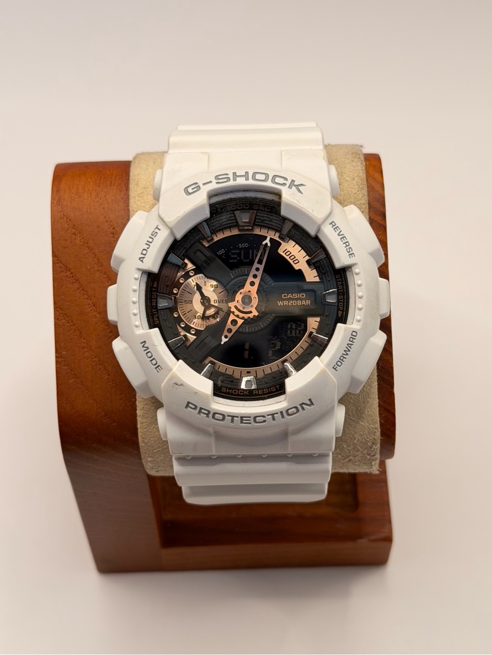 CASIO G-SHOCK GA-110RG-7AJF Analog & Digital, New Batteries, Excellent, Black/Go